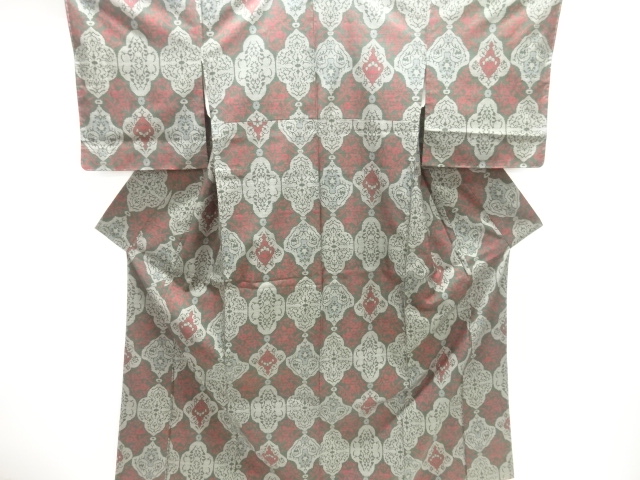 JAPANESE KIMONO / UNUSED DORO OSHIMA TSUMUGI (5 maruki)